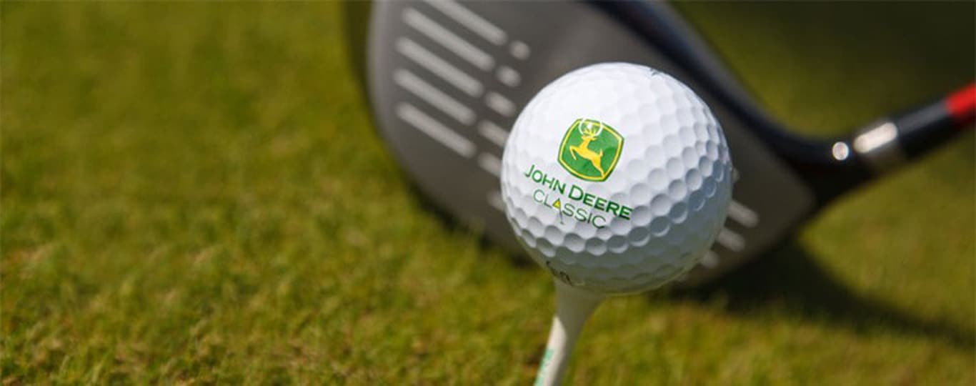 John Deere golf ball