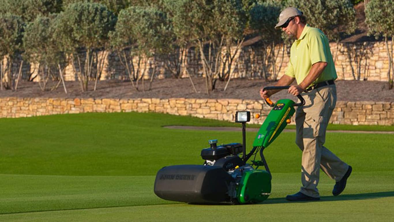 sl precisioncut walk greens mowers