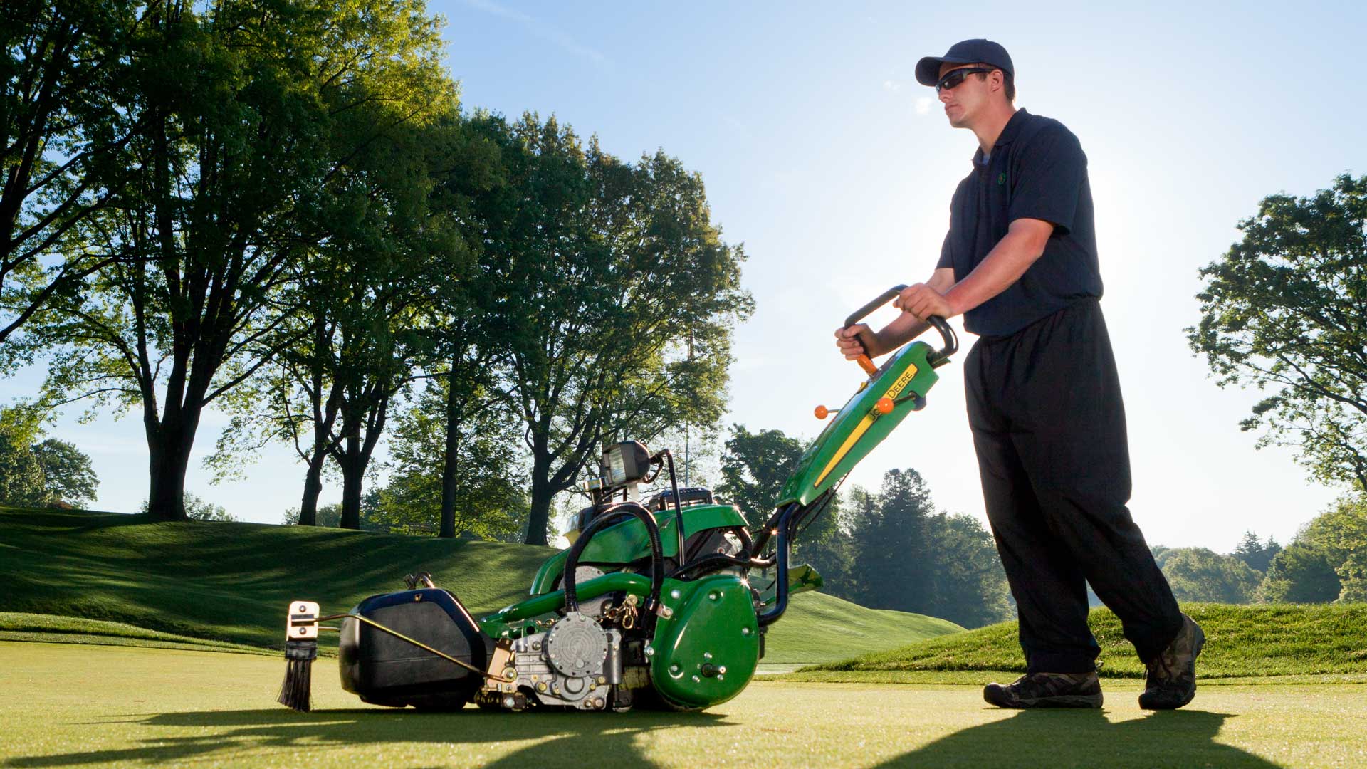 walk greens mower